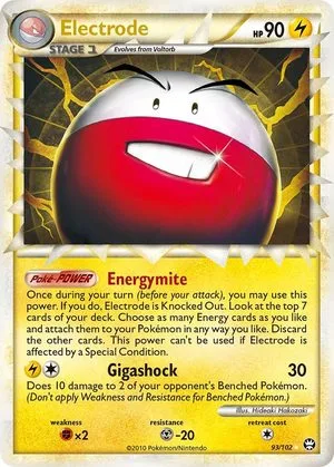 Electrode, English Pokemon card