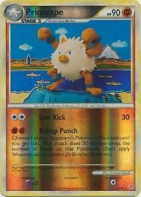Primeape [Reverse Holo], English Pokemon card