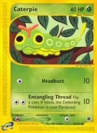 Caterpie, English Pokemon card