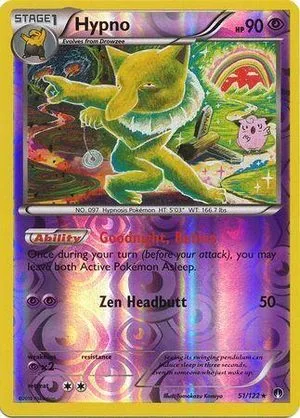 Hypno [Reverse Holo], English Pokemon card