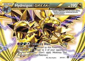 Hydreigon BREAK, English Pokemon card