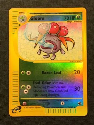 Gloom [Reverse Holo], English Pokemon card