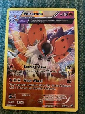 Volcarona [Reverse Holo], English Pokemon card