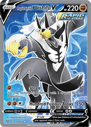 Rapid Strike Urshifu V, English Pokemon card