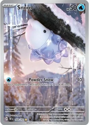 Snom, English Pokemon card