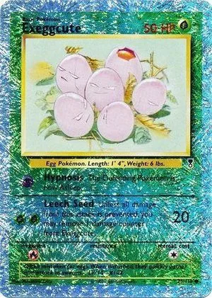 Exeggcute [Reverse Holo], English Pokemon card