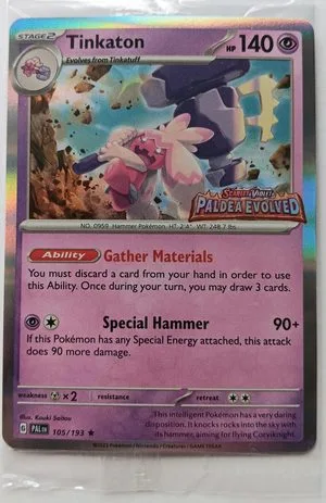 Tinkaton [Stamped], English Pokemon card
