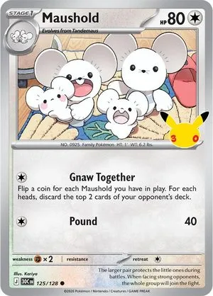 Maushold, English Pokemon card