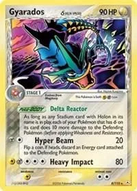 Gyarados, English Pokemon card