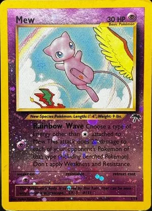 Mew, English Pokemon card