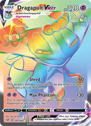 Dragapult VMAX, English Pokemon card