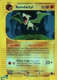Aerodactyl [Reverse Holo], English Pokemon card