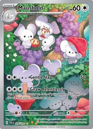 Maushold, English Pokemon card