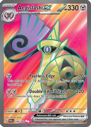 Aegislash ex, English Pokemon card