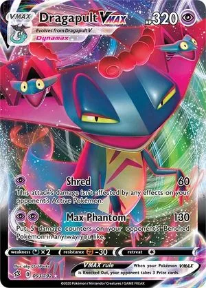 Dragapult VMAX, English Pokemon card