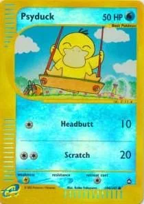 Psyduck [Reverse Holo], English Pokemon card