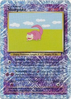 Slowpoke [Reverse Holo], English Pokemon card