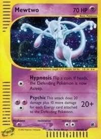 Mewtwo, English Pokemon card