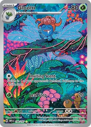 Gloom, English Pokemon card