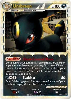 Umbreon, English Pokemon card