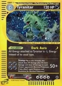 Tyranitar, English Pokemon card