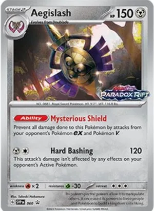 Aegislash, English Pokemon card