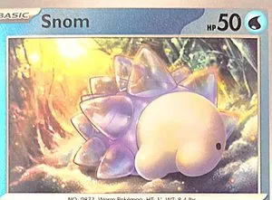 Snom [Reverse Holo], English Pokemon card