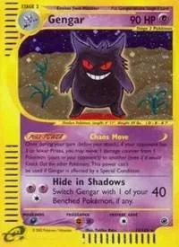 Gengar, English Pokemon card