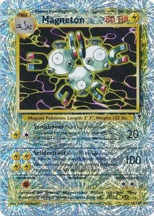Magneton [Reverse Holo], English Pokemon card
