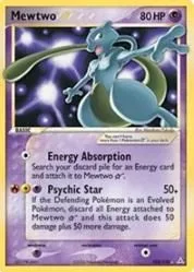 Mewtwo [Gold Star], English Pokemon card