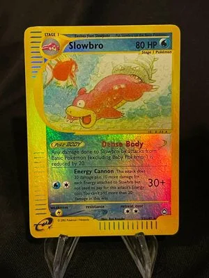 Slowbro [Reverse Holo], English Pokemon card