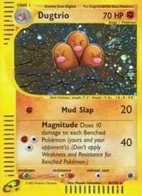 Dugtrio, English Pokemon card