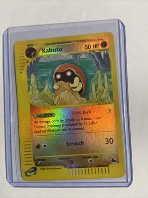 Kabuto [Reverse Holo], English Pokemon card