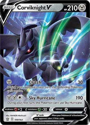 Corviknight V, English Pokemon card