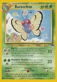 Butterfree, English Pokemon card
