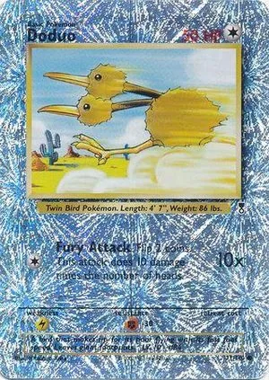 Doduo [Reverse Holo], English Pokemon card