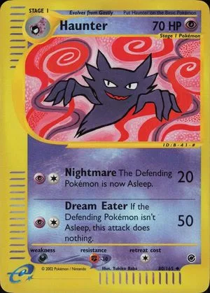 Haunter [Reverse Holo], English Pokemon card
