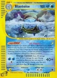 Blastoise, English Pokemon card