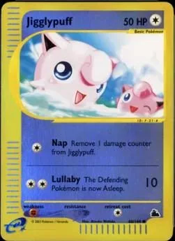 Jigglypuff [Reverse Holo], English Pokemon card