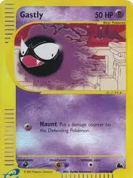 Gastly [Reverse Holo], English Pokemon card