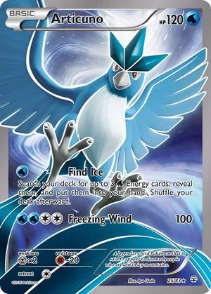 Articuno, English Pokemon card