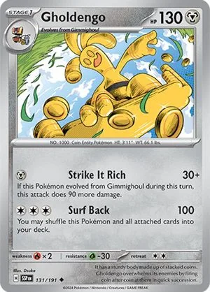 Gholdengo, English Pokemon card