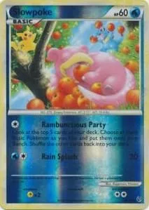 Slowpoke [Reverse Holo], English Pokemon card