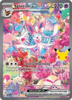 Sylveon ex, English Pokemon card
