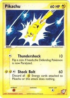 Pikachu — 2004 Poke Card Creator, English Pokemon card
