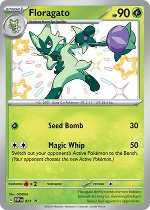 Floragato, English Pokemon card