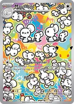 Maushold, English Pokemon card