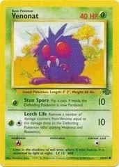 Venonat, English Pokemon card