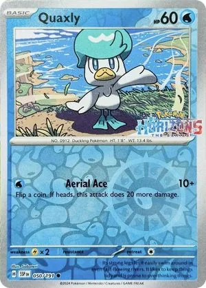 Quaxly [Horizons], English Pokemon card