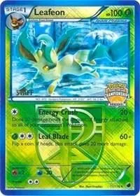 Leafeon [Regional Championship Staff], English Pokemon card